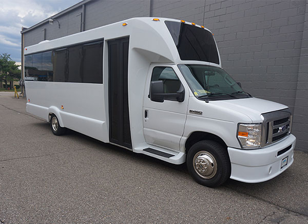 28 passenger party bus exterior