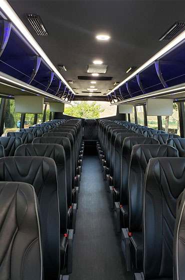 charter bus reclining seats